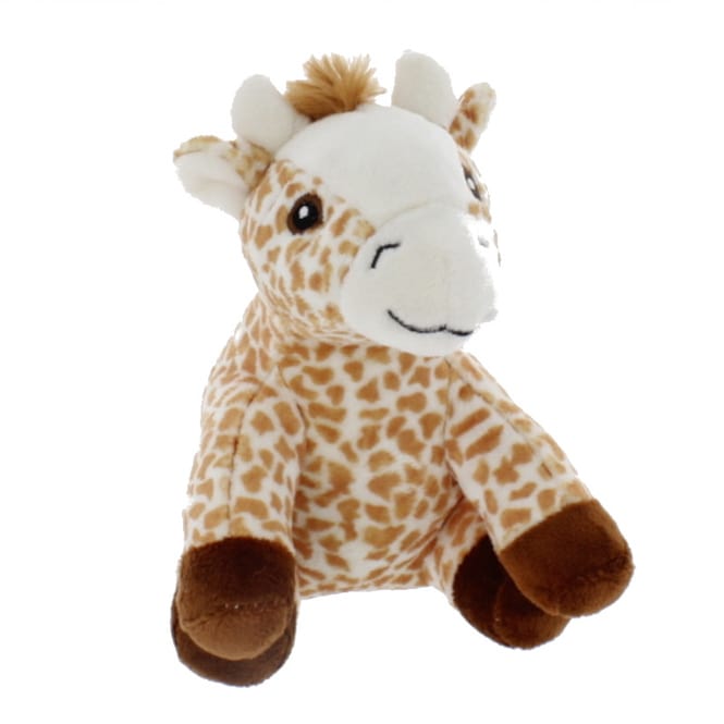 Plüsch Giraffe braun/weiß - ca. 15 cm