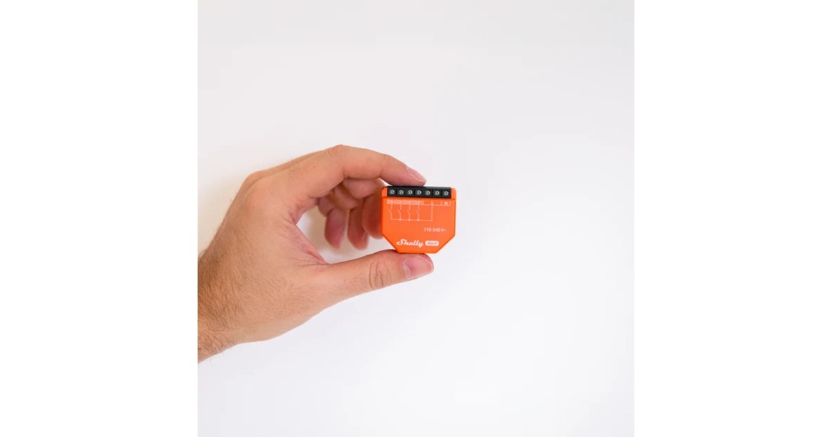 Shellyi4 Gen3 relais  (Oranje, Wifi, Bluetooth)
