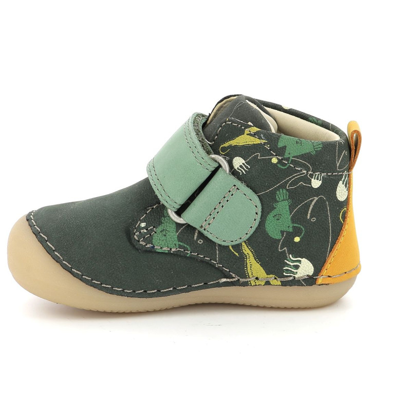 Kickers Kickers Sabio Kaki Imprime Aquatic