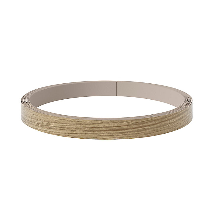Bande de chant pour joue de finition GoodHome Alpinia imitation chêne Ep. 0.53 mm x L. 10 m
