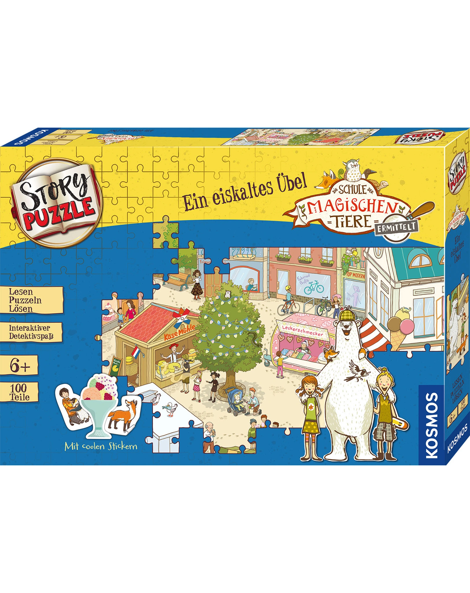 Puzzle STORYPUZZLE SCHULE DER MAGISCHEN TIERE ERMITTELT - EIN EISKALTES ÜBEL