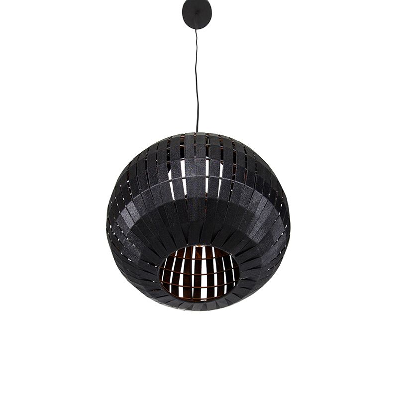 Moderne hanglamp zwart 30 cm - Zoë