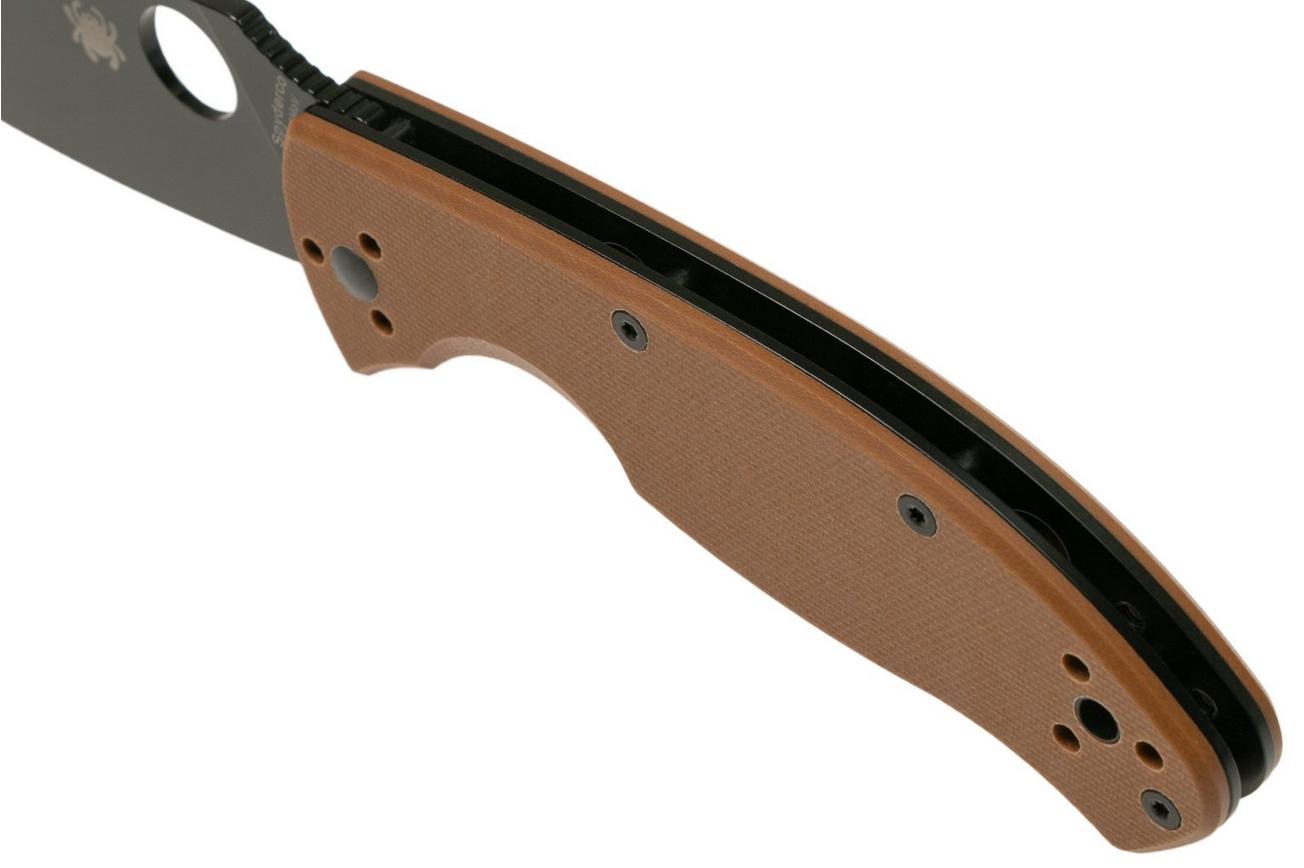 Spyderco Tenacious Brown Black C122GPBBN zakmes
