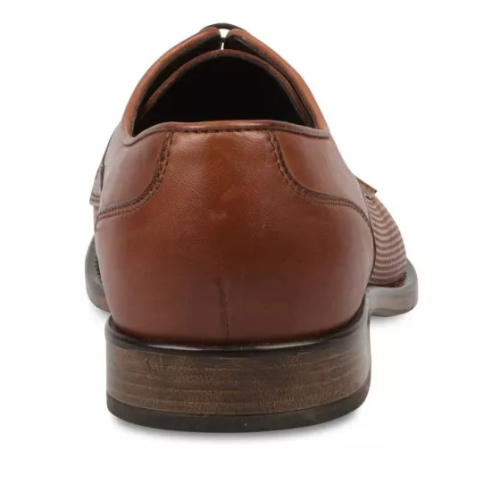 Derbies MARRON B-BLAKE CUIR