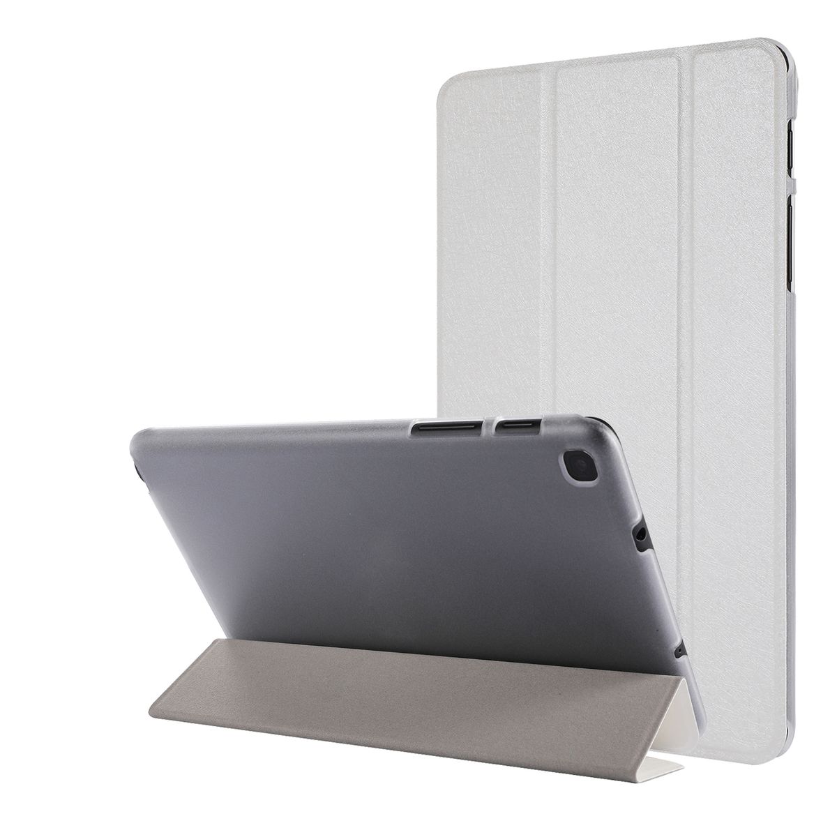 Schutz Tablet Hülle für Samsung Galaxy Tab A7 Lite Case Cover Tasche Etuis Weiß