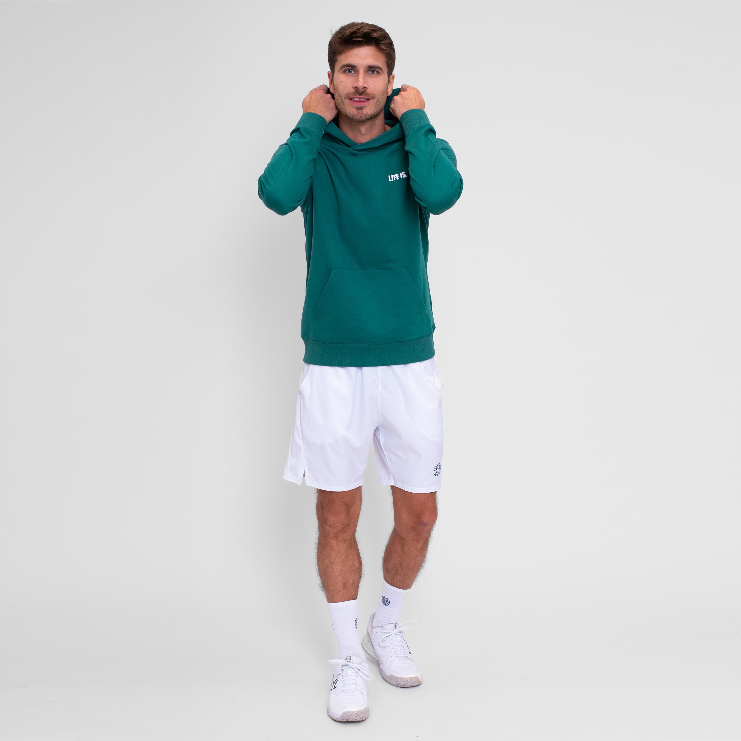 BIDI BADU Spike Chill Sweat À Capuche Hommes - Vert Foncé