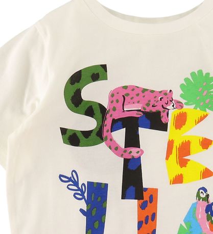 Stella McCartney Kids T-Shirt - Weiß m. Print