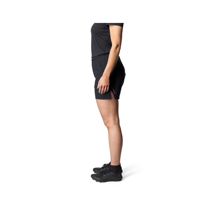 Houdini W's Pace Light Shorts True Black
