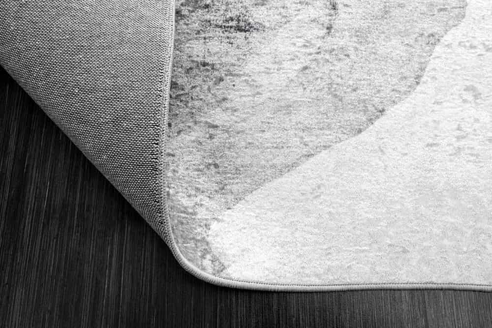 Design Teppich ART RUGS 230x160cm grau weiß Flachgewebe Indoor