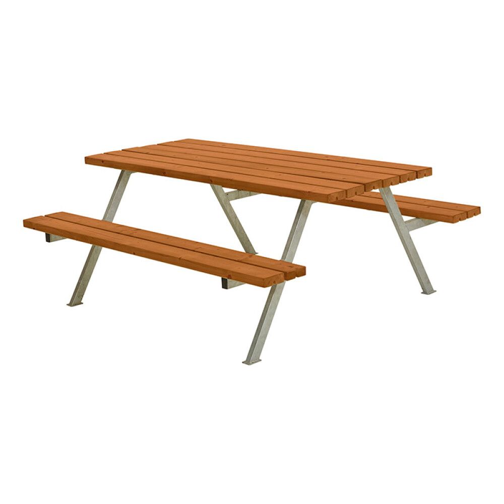 BENKESETT PLUS ALPHA TEAK 177X161X73/45CM