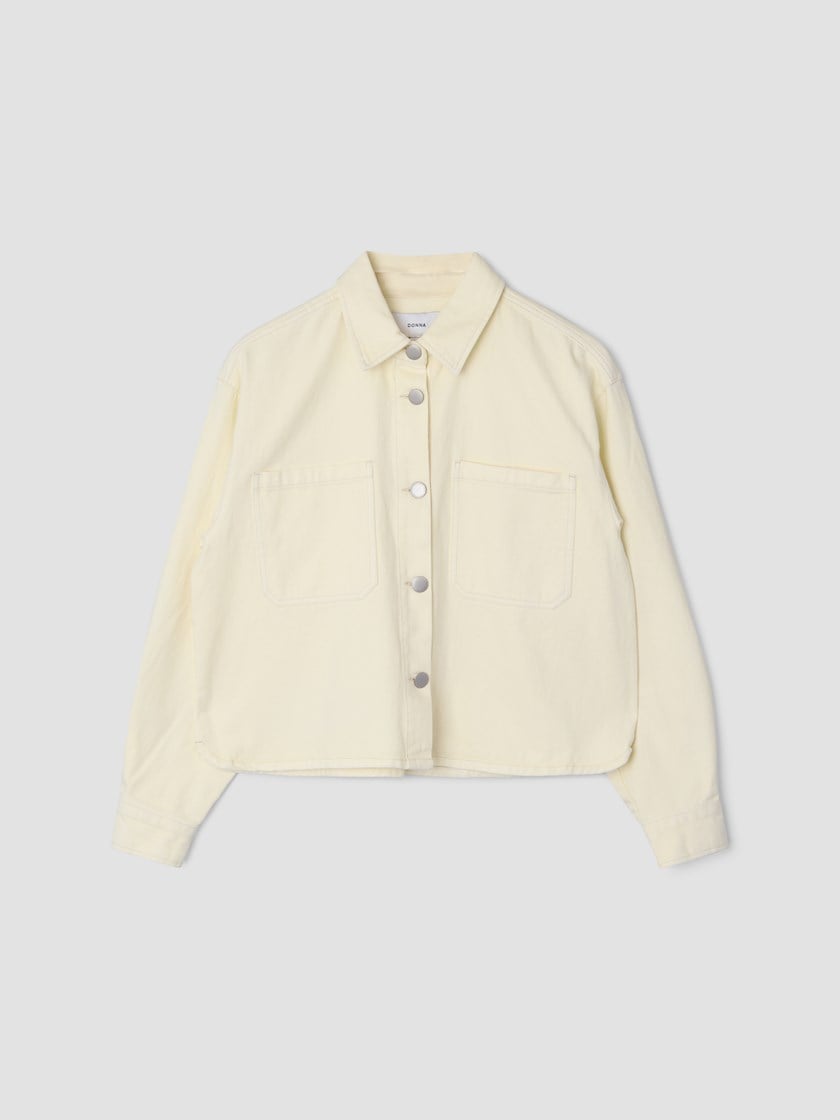 Estelle skjorte Transparent Yellow