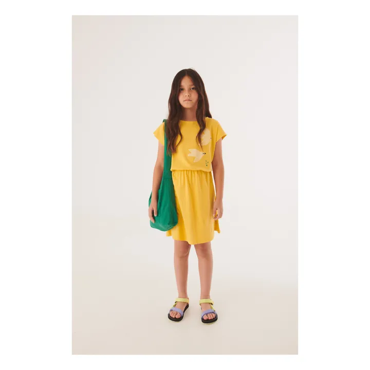 Letter To The World Robe Dhaka Coton Bio | Jaune