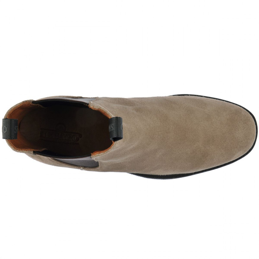 CHELSEA SUEDE POLARIS Beige Taupe-Bottines Chelsea Suede homme