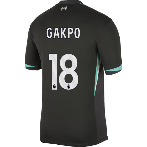 Nike Liverpool Uit Shirt Gakpo 18 Kids