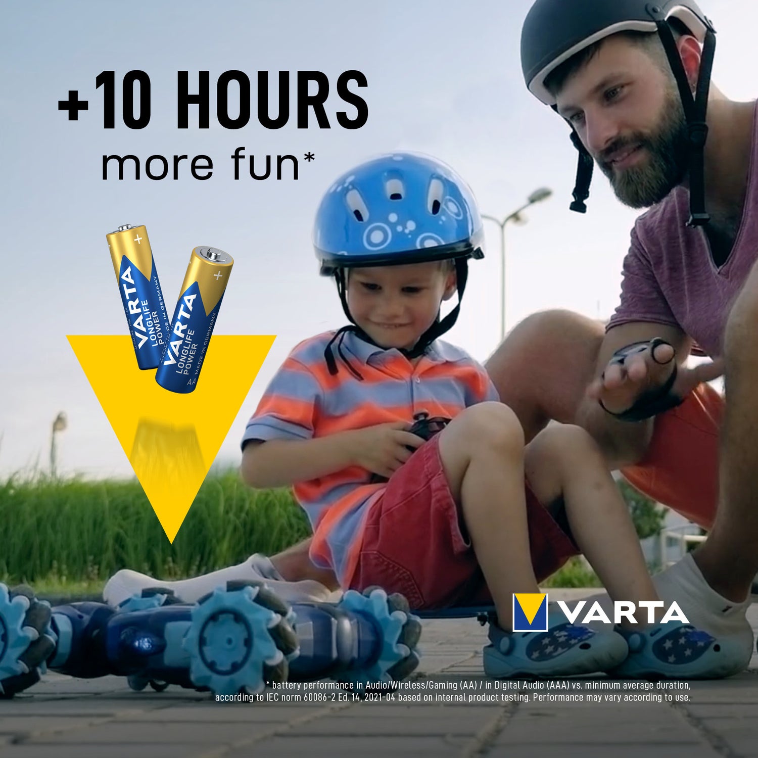 Varta AA batterij Longlife Power4 stuks