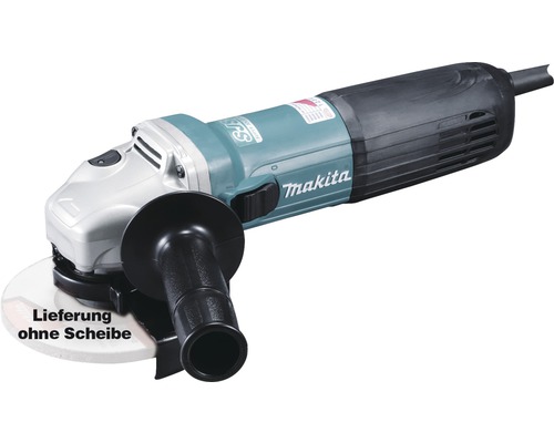 Makita GA5040CZ1 125 mm haakse slijper, 1400 W zonder superflens