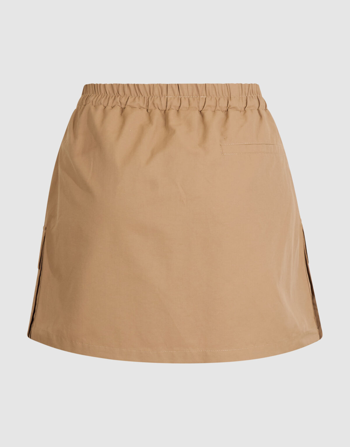 Cargo Strass Mini Rok Beige