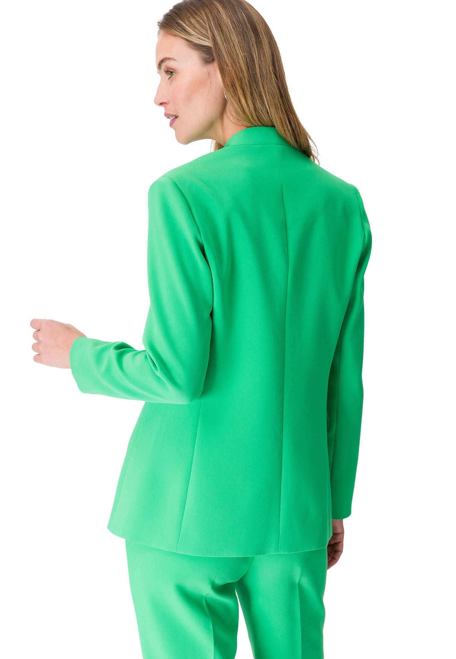 zero| Damen Longblazer mit Paspeltaschen