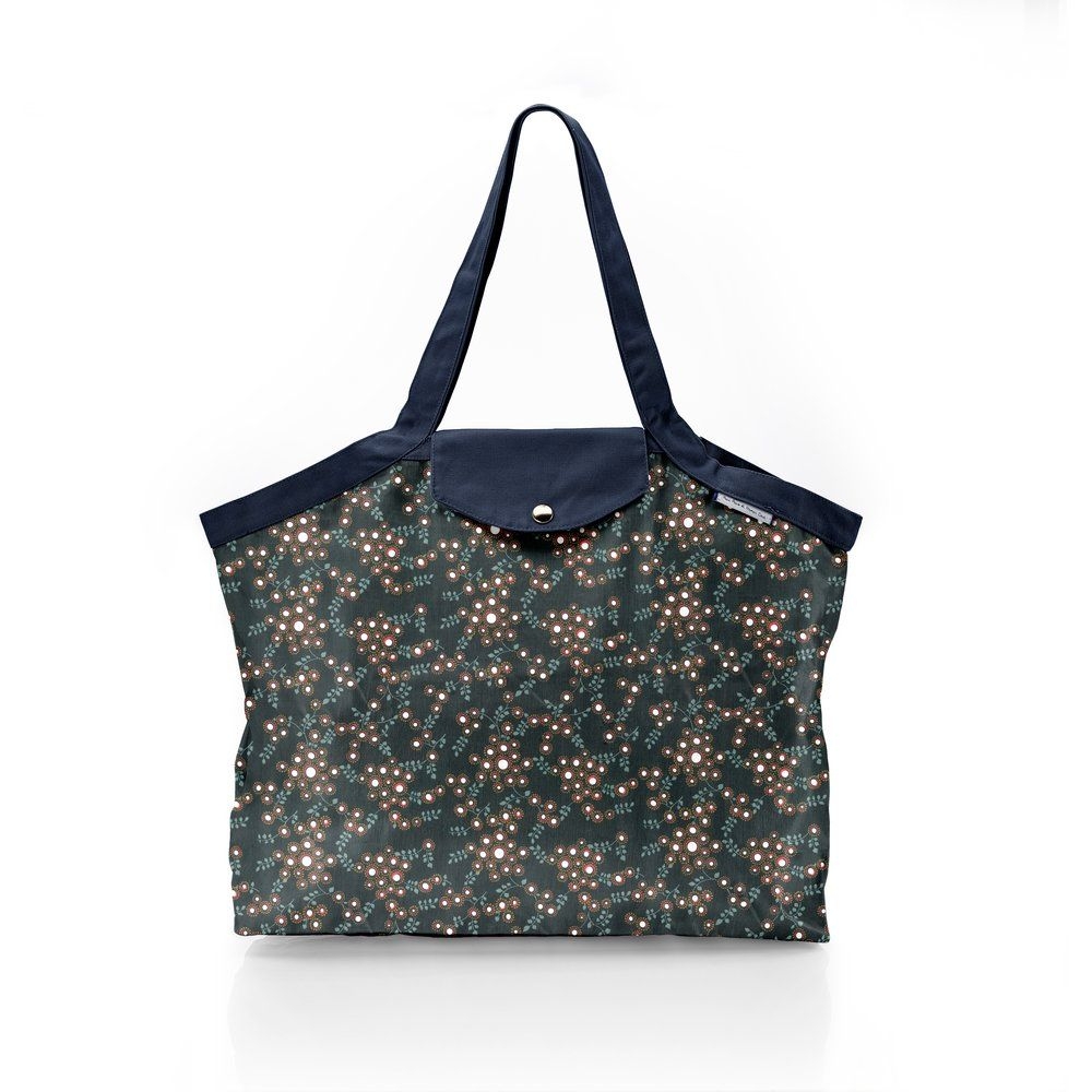 Sac Cabas Taille Moyenne Plissé Lucioles