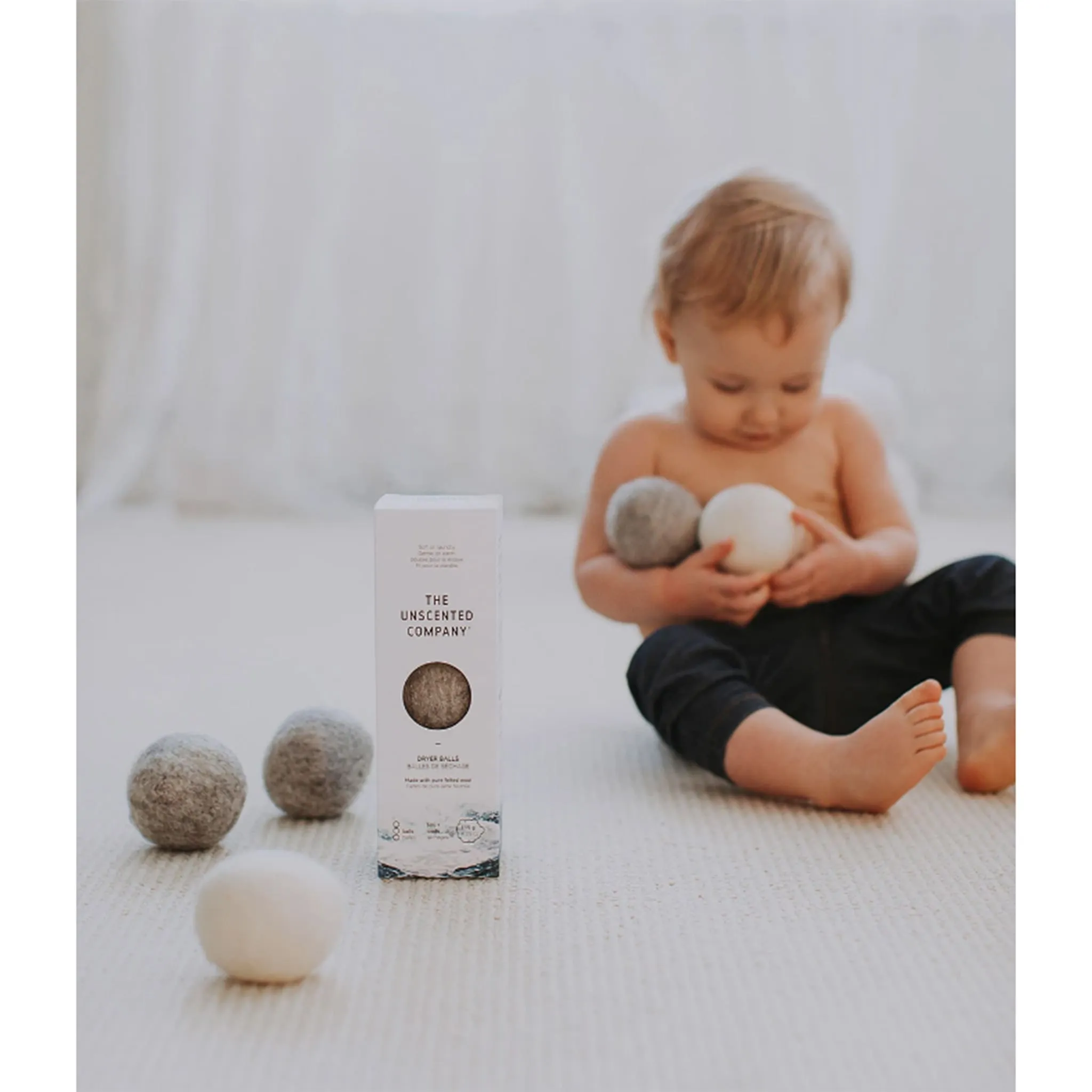 The Unscented Company Balles de Séchage Paquet de 3