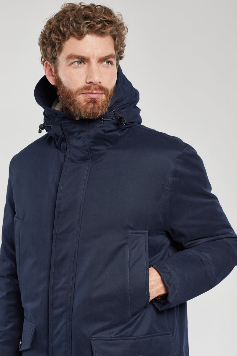 Parka déperlante doublée