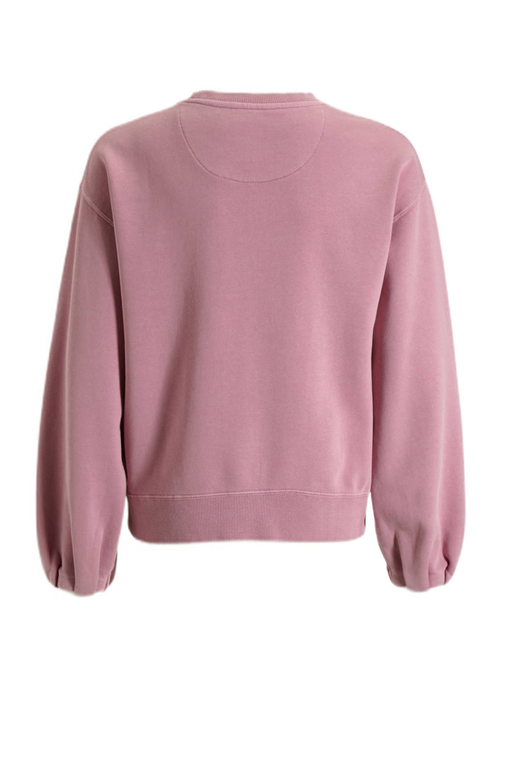 Me & My Monkey sweater Pien met printopdruk lichtroze