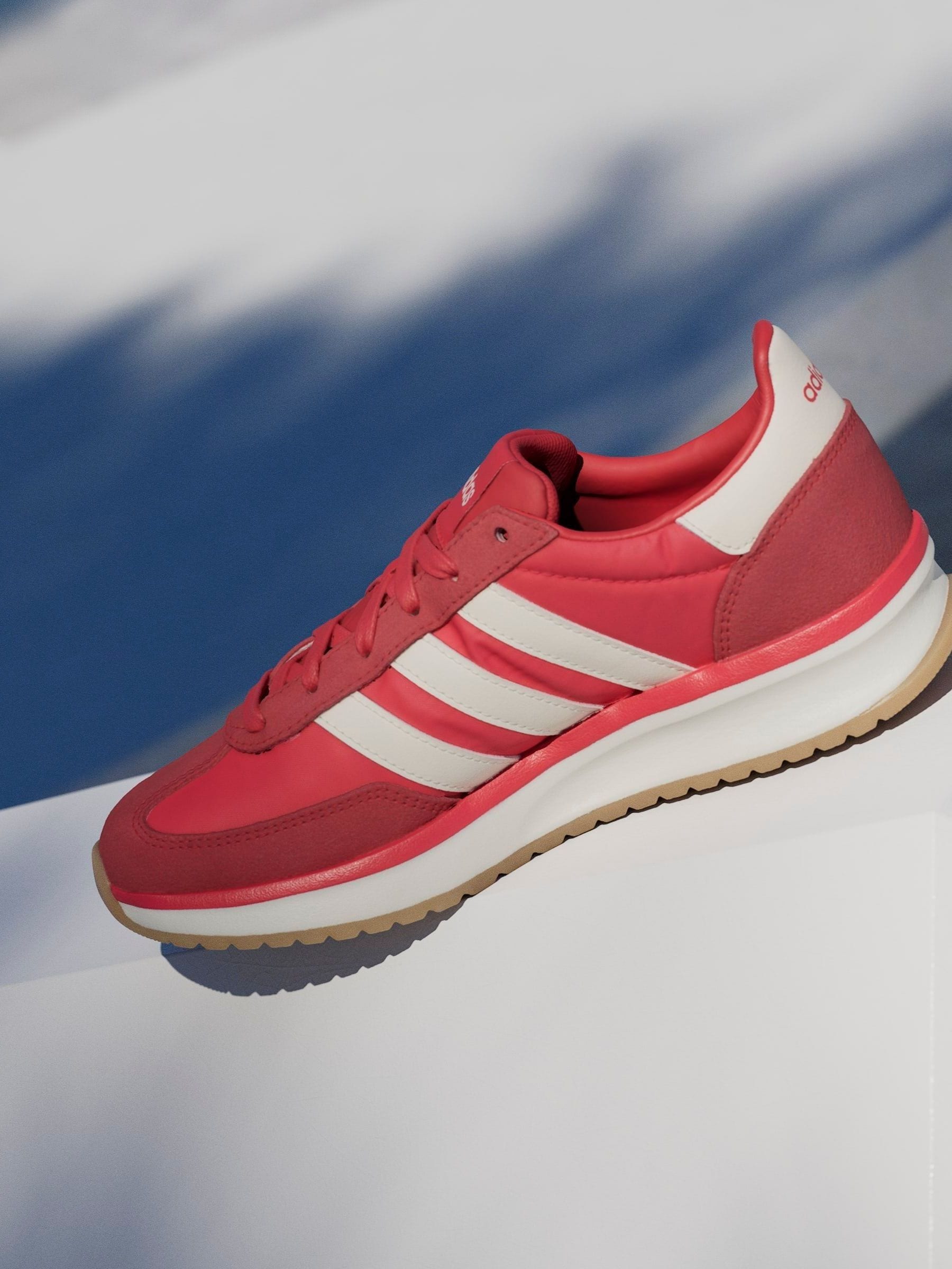 Donkerrood - Adidas - 70s hardloopsneakers