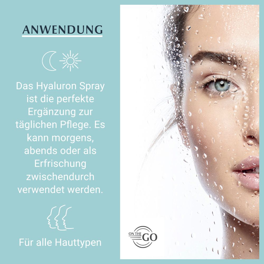 Eucerin® Hyaluron Spray – Erfrischendes Gesichtsspray versorgt die Haut mit Feuchtigkeit und lässt sie strahlen