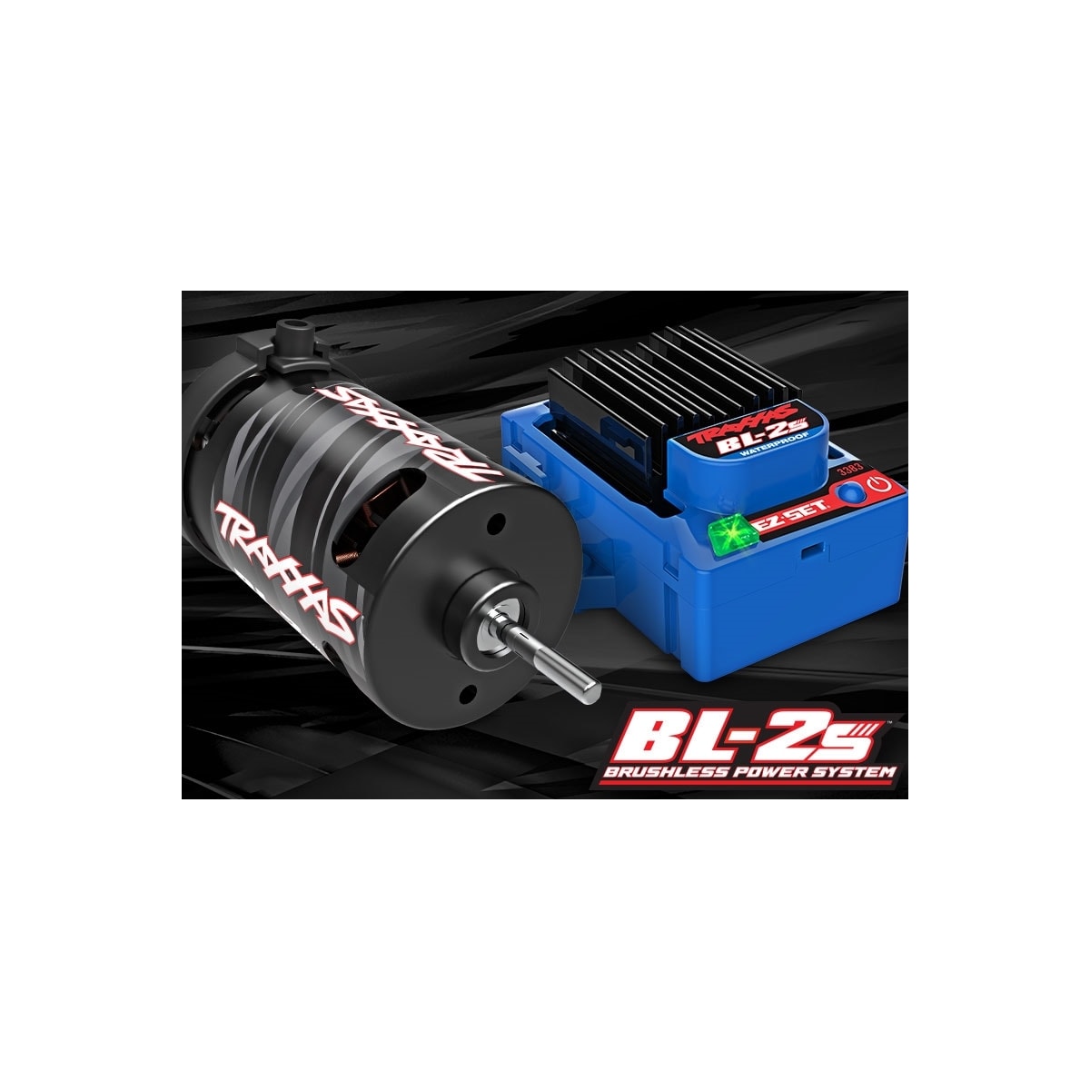 Traxxas Rustler 4x4 BL-2S RTR TQ Blue