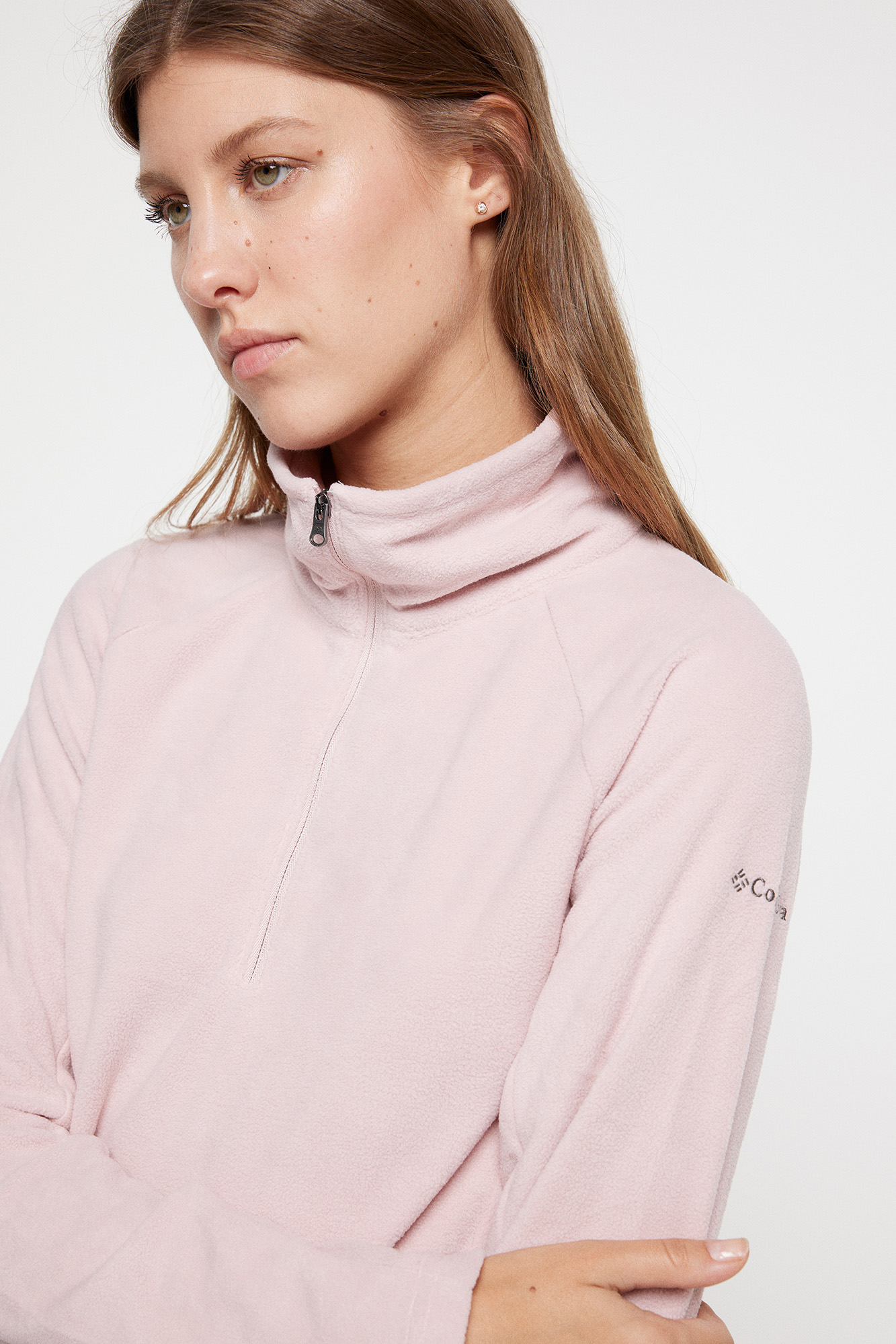 Casaco polar feminino Columbia™ Glacial™ IV com meio zíper