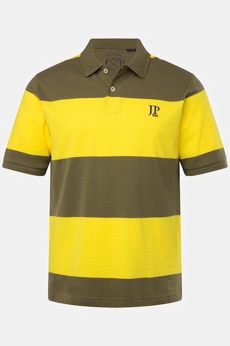 Poloshirt, Halbarm, Piqué, Ringel, bis 8 XL