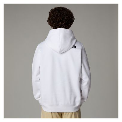 Sweat The North Face Drew Peak Hoodie Blanc