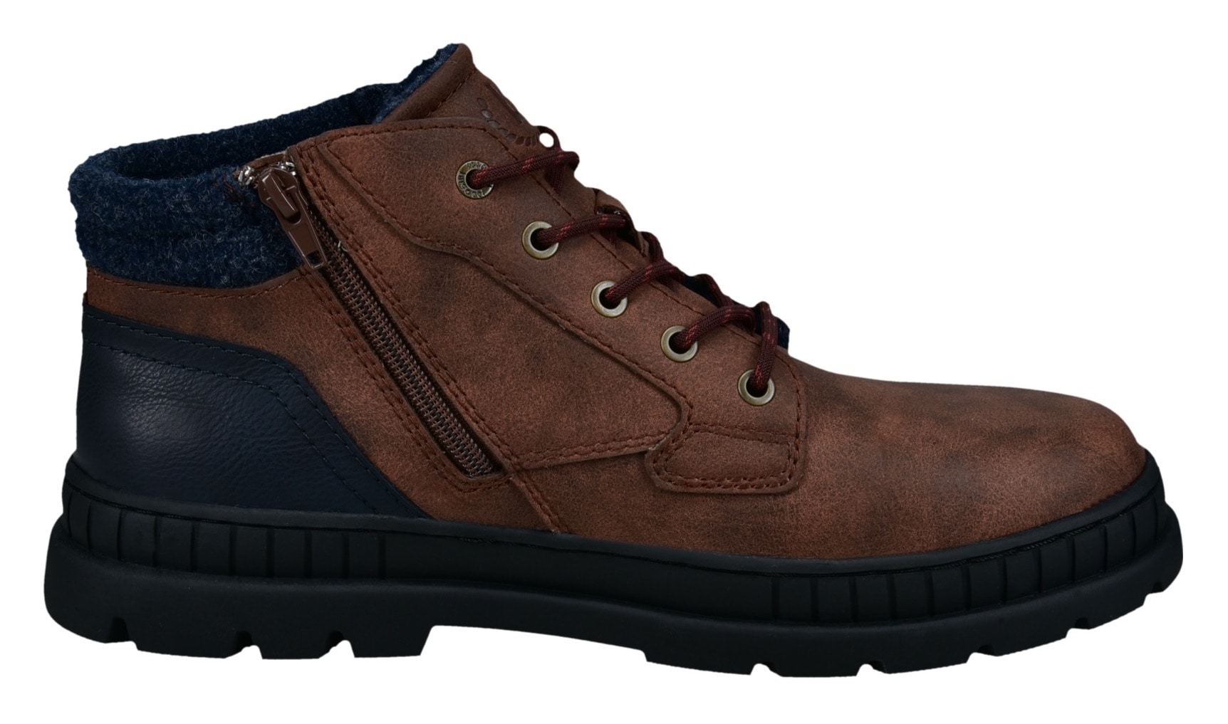 bugatti Schnürboots  Desertboots, Winterboots mit abgsetzter Fersenkappe
