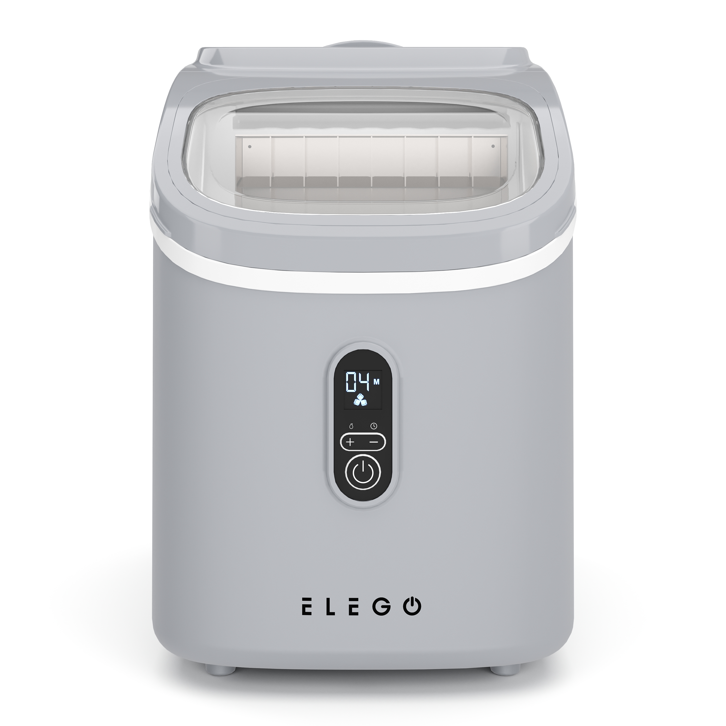 Eiswürfelmaschine KRIGA grau 2L - 15 kg / 24 h