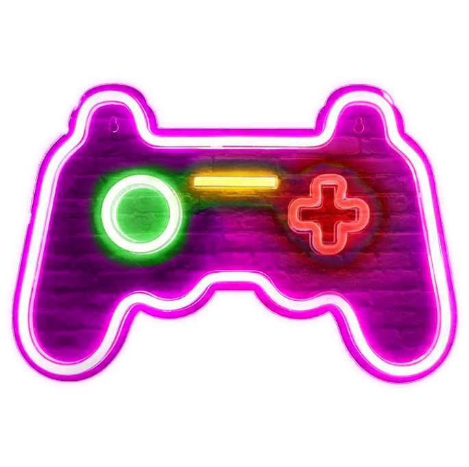 MECHARITE - Controller LED Neon Skilt - Pink