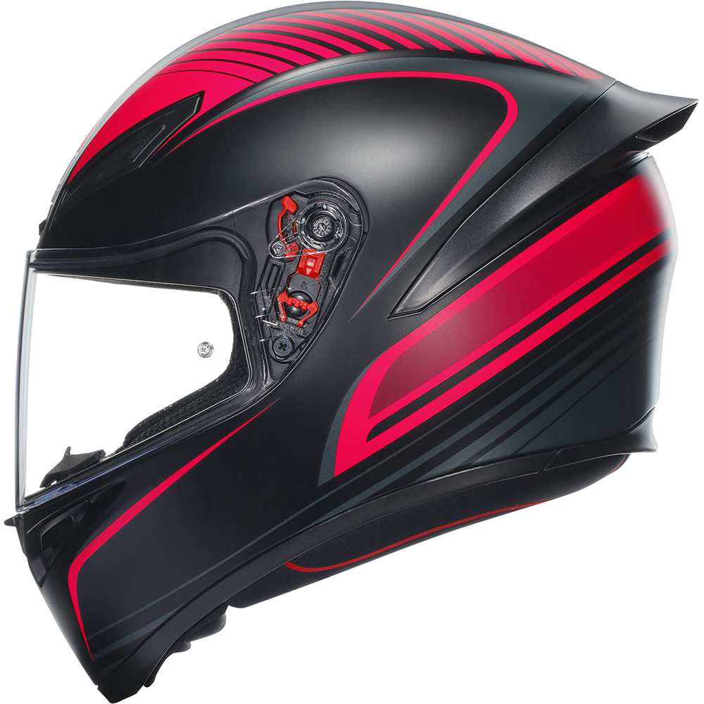 AGV - Casque K1 S Warmup Noir / Rose