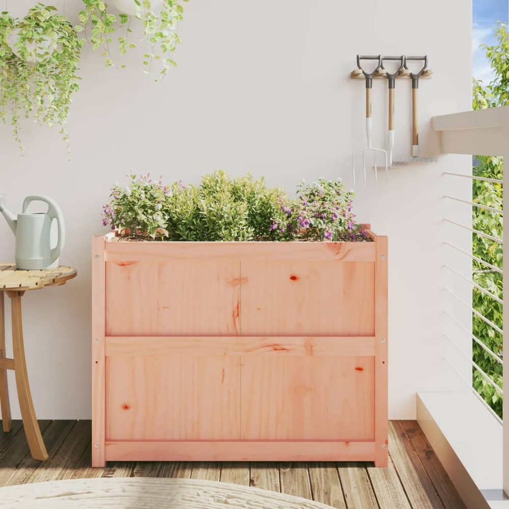 Jardinière 90x50x70 cm bois massif douglas