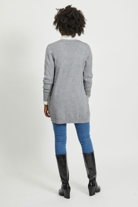 Vila grijze dames vest