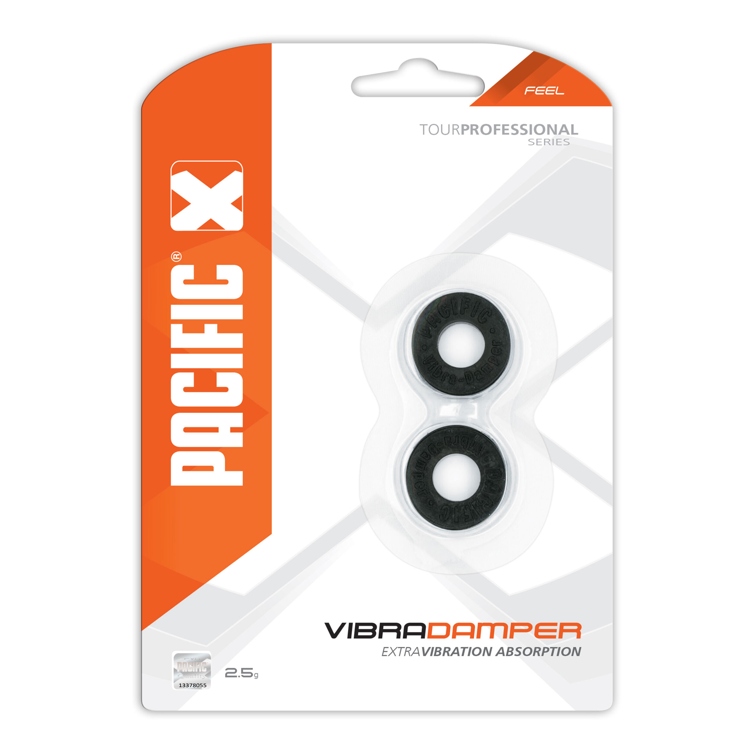 Pacific Vibra Antivibrateur Pack De 2 Unités - Noir