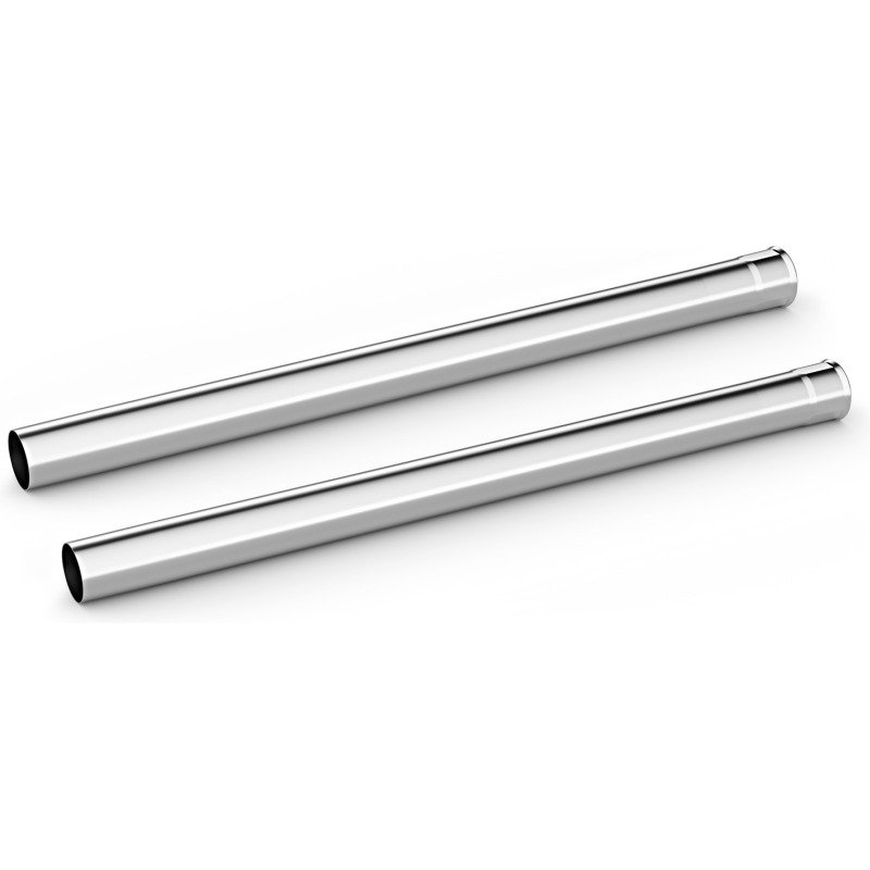 Kärcher - Tube d'aspiration, 2 x, NT, DN 35, longueur de 550 mm, acier inoxydable, compatible avec : NT 27/1, NT 30/1 Tact, NT 40/1 Ap, NT 48/1, NT 50/1 Tact