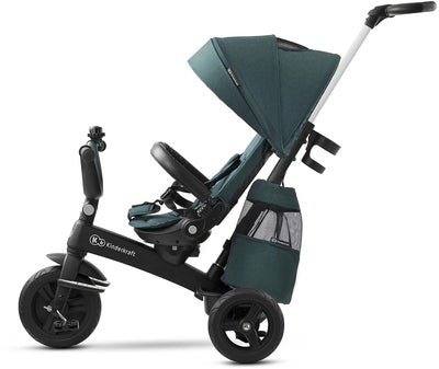 Kinderkraft EASYTWIST Midnight Trehjulssykkel, Grønn