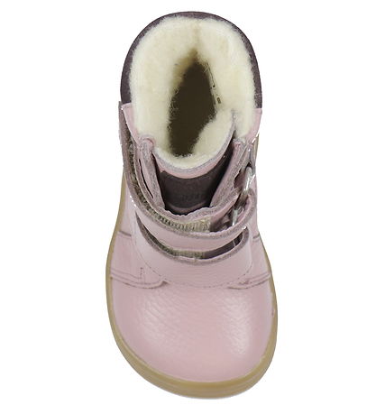 Angulus Winterstiefel - Tex - Mauve/Aubergine Mit Futter/Klettba