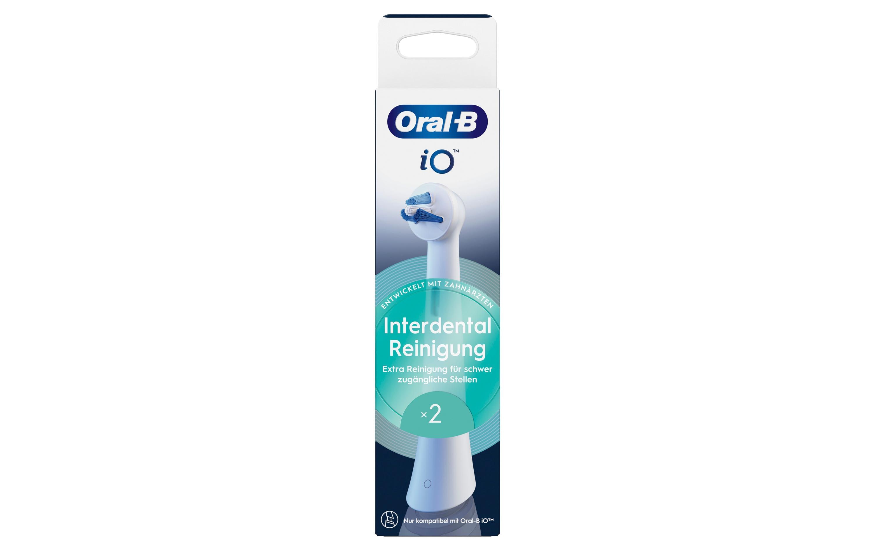 Zahnbürstenkopf iO Interdental Reinigung 2 StückErsatzbürsten