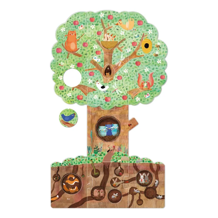 Londji Puzzle recto-verso Mon Petit Pommier - 20 pièces