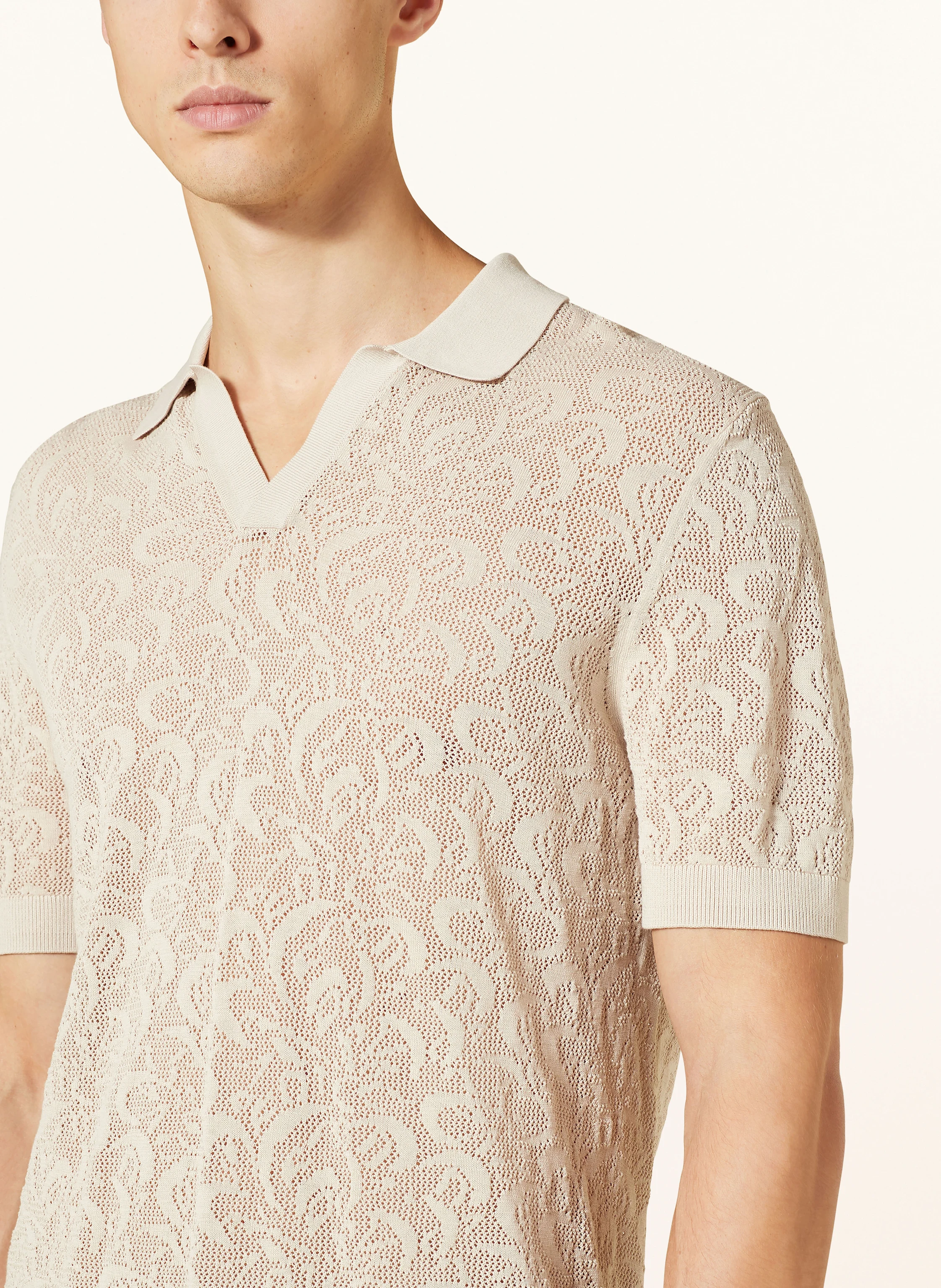 DRYKORN Spitzen-Poloshirt BRAIAN