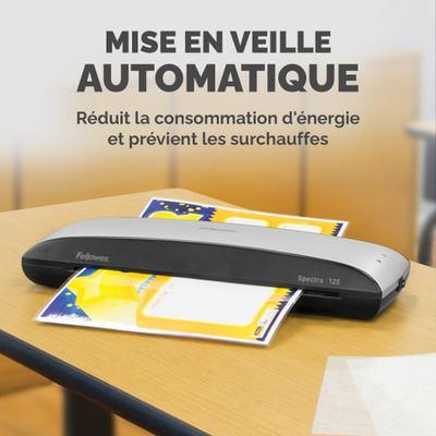 Fellowes Spectra A4 - plastifieuse A4 - de 80 à 125 microns - anti-bourrage