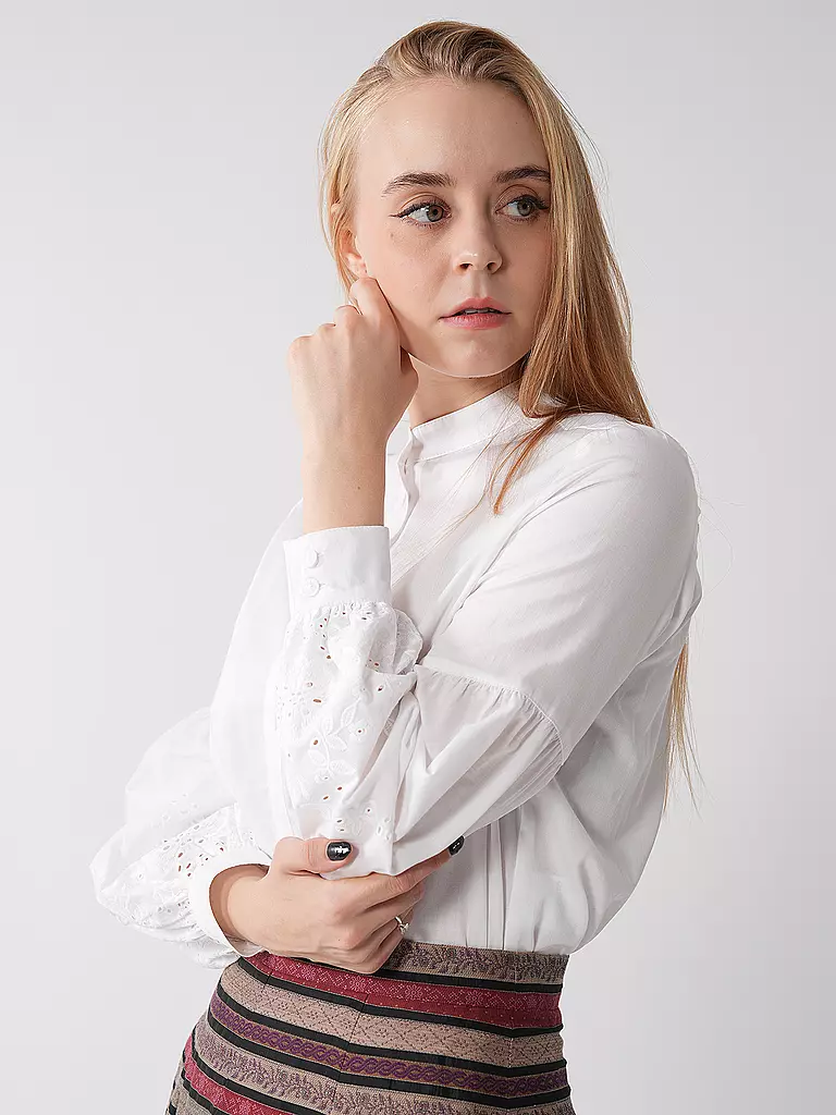 FELI & HANS Trachtenbluse BROOK weiss