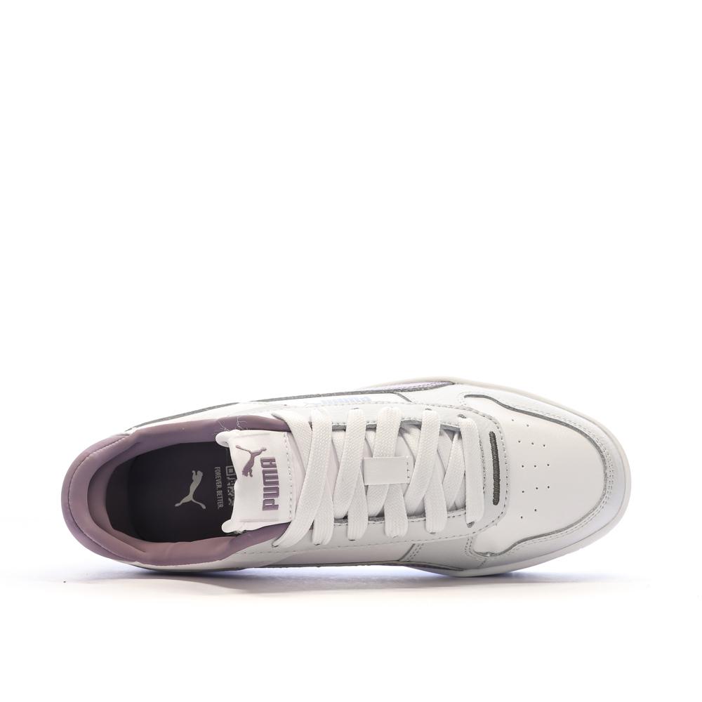 Puma Baskets Blanc/Violet Femme Puma Carina Street