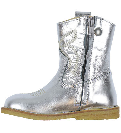 Angulus Stiefel - Cowboy - Silber