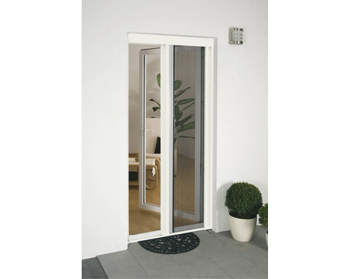 Insectenhor aluminium plissédeur home protect wit 120x240 cm